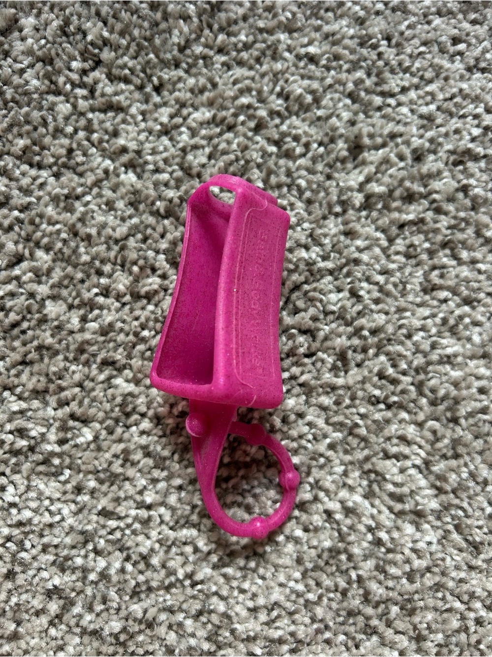 *free with purchase* Bath & Body Works Hot Pink Silicone Sanitizer Holder